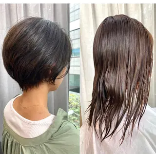 ショート youres hair 髪質改善トリートメント&ヘッドスパ　恵比寿本店【ユアーズ ヘア】所属・愛されヘア♪ 大森春奈のヘアスタイル