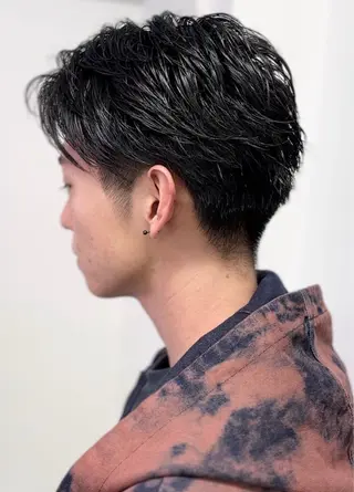 ミディアム メンズ 村井 隆仁のヘアスタイル
