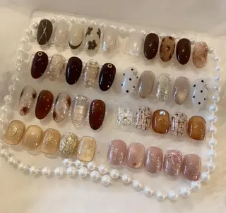 ネイル ビルドアップ ビューティーのネイルデザイン