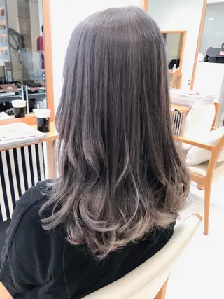 ロング カラー Days 透明感カラーのヘアスタイル