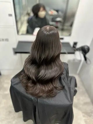 ロング カラー ヘアアレンジ ナチュラル艶髪 なおき｜池袋美容師のヘアスタイル