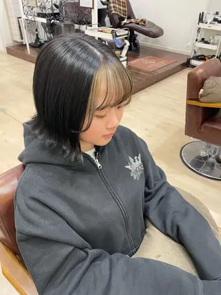 ショート カラー 原田 桜花のヘアスタイル