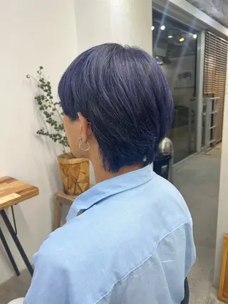 ショート 暖色カラー/レイヤー カット☁️MEI☁️のヘアスタイル