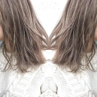 ミディアム カラー ヘアアレンジ 竹内啓太 ボブのヘアスタイル