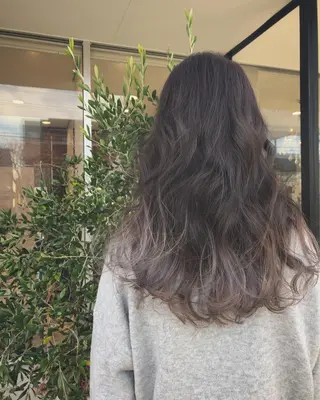 ロング カラー EARTH長岡店🩵 石原莉穂のヘアスタイル