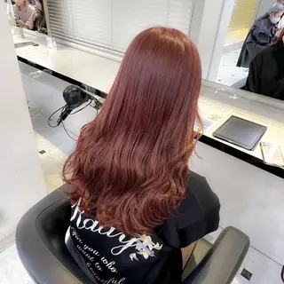カラー 暖色ガーリーヘア🎀 MEARI🩰のヘアスタイル
