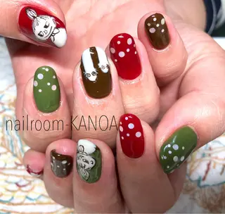 ミディアム ネイル nailroom- KANOAのネイルデザイン