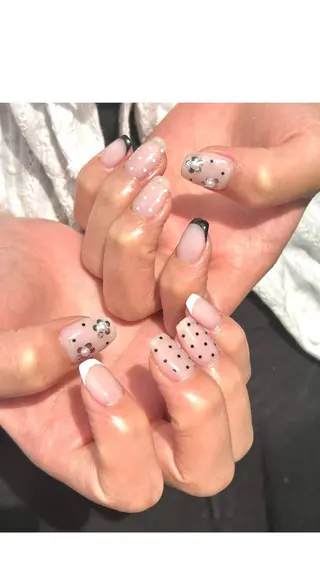 ネイル Mana  🫧 パラジェル⌇自由が丘のネイルデザイン