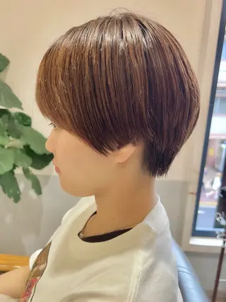 ショート 💐美しいショート× パーマ💐早坂駆留のヘアスタイル