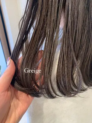 セミロング カラー murai airiのヘアスタイル