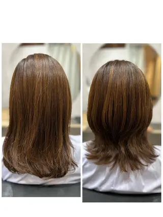 ミディアム 小野 【髪質改善】のヘアスタイル