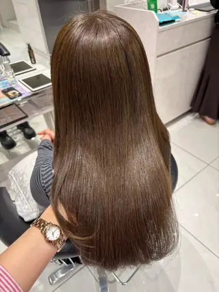 カラー ダブルカラー/髪質 改善🫧池田優紀のヘアスタイル