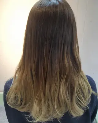 ロング カラー パーマ 代表 中島貴志のヘアスタイル