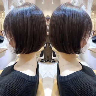 ショート カラー ツヤ髪になりたい方へ 🩷柴田知亜希のヘアスタイル