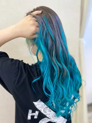 ロング カラー 最高峰の技術力☆ 樋口健人のヘアスタイル