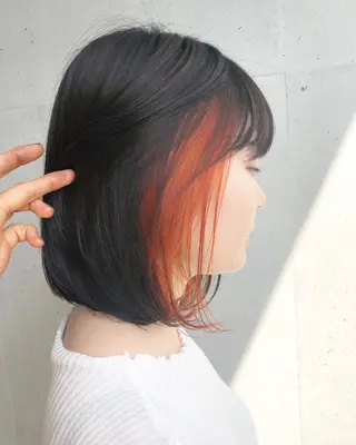 ミディアム カラー ☘️em HAIR 内藤光哉🍀のヘアスタイル