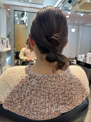 ロング ヘアアレンジ OLSEN D.B.A BALLOON HAIR所属・さとう あやかのヘアスタイル