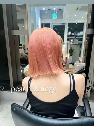 カラー ツヤ髪/韓国ヘア 💎Nokaのヘアスタイル