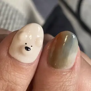 ネイル 【パラジェル認定】 newiネイル京橋のネイルデザイン