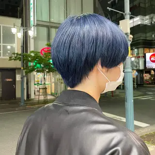 ショート カラー aya/小顔レイヤー /柔らかカラーのヘアスタイル