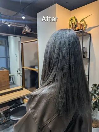 セミロング カラー 23(土)のみ　平日 限定スパ受付可能🉑のヘアスタイル