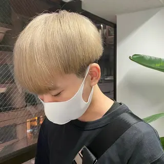 メンズ 韓国レイヤー/透明感 カラー🦋mioのヘアスタイル