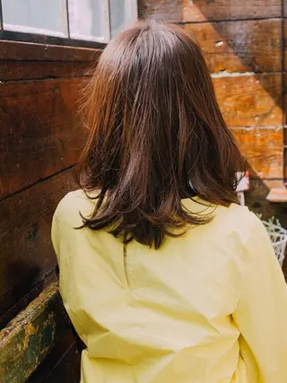 ミディアム カラー どんな髪の悩みも解決 します✨田嶋俊一✨のヘアスタイル