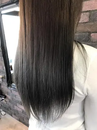 ロング カラー ヘアアレンジ olga所属・松尾謙佑【ハイライト LEDエクステ】のヘアスタイル