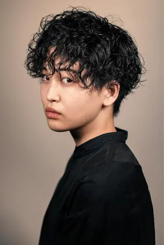 ショート パーマ 津田 祐岐のヘアスタイル