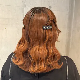 ミディアム ヘアアレンジ サロンエイミー伏見店所属・伴 麻彩のその他イメージ