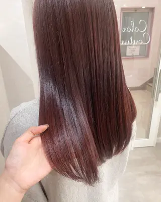 ロング color couture みほのヘアスタイル