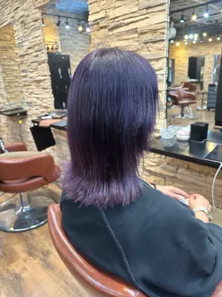 ミディアム カラー SENA♡ 期間限定モデル募集のヘアスタイル