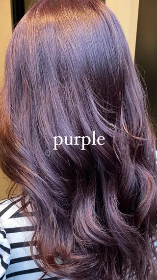 セミロング カラー ヘアアレンジ アンククロス渋谷【ANKH CROSS】所属・韓国ヘア┊︎レイヤー ┊︎haruka🌙のヘアスタイル