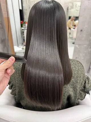 ロング パーマ 表参道髪質改善 TATSUMIのヘアスタイル