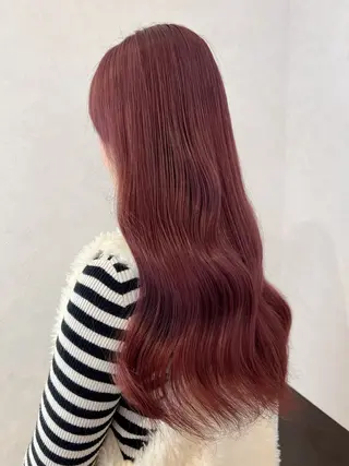 カラー nehus nagaoka所属・🖤複雑履歴ブリーチ Mizuki 🖤のヘアスタイル