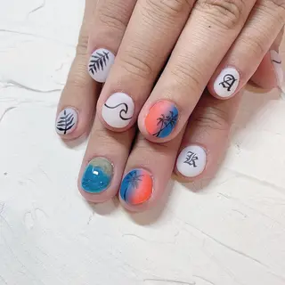 ネイル メンズ YUN君 🦍のネイルデザイン