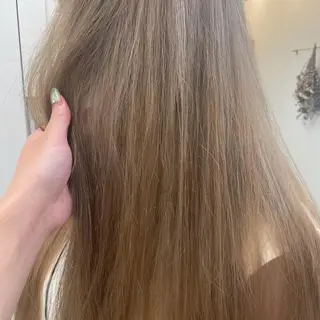 ロング カラー マホ/日吉/髪質改善 /レイヤー/ガーリーのヘアスタイル