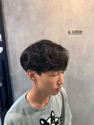 メンズ NAOKI /海外風のヘアスタイル