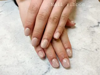 ネイル ネイルリボン 笠井のネイルデザイン