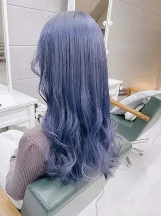 ロング カラー ヘアアレンジ Days 透明感カラーのヘアスタイル