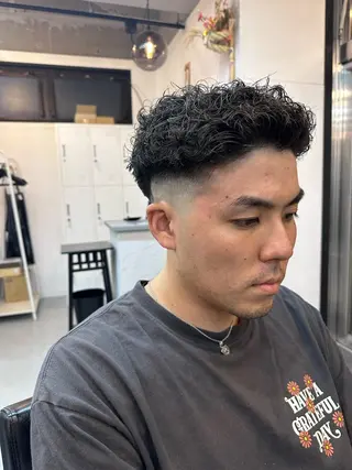 メンズ 立川、北口.ans 黒木 和大のヘアスタイル