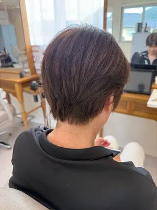 ショート おおえ しいなのヘアスタイル