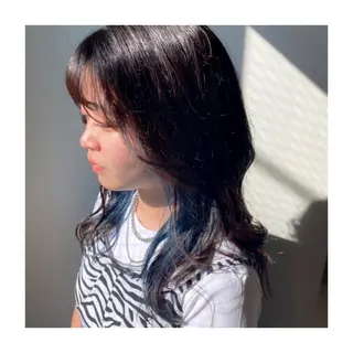 セミロング カラー パッチリ可愛いまつげ に✨moemiのマツエク・マツパデザイン