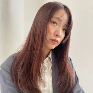 ロング カラー 暖色レイヤー 🥀REIRIのヘアスタイル