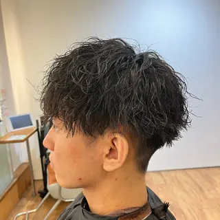 カラー パーマ ヘアアレンジ メンズ メンズ特化 美容師かずまのヘアスタイル