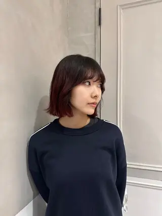 ミディアム Rino🎀/盛れる 顔周りカット🪽✩のヘアスタイル