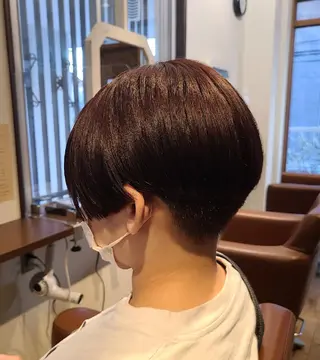 ショート Hazumi Ayanoのヘアスタイル