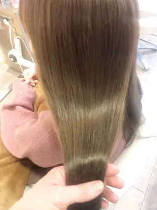 ロング ブリーチ/髪質改善 NYNY大久保のヘアスタイル