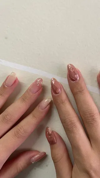 ネイル 栗田 ゆう子のネイルデザイン