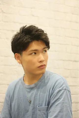 パーマ メンズ Chrom Tokyo ne/on所属・トップスタイリスト 山田　パーマ人気◎のヘアスタイル